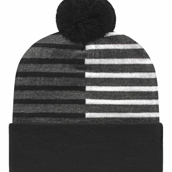 USA-Made Half Color Beanie Thumbnail
