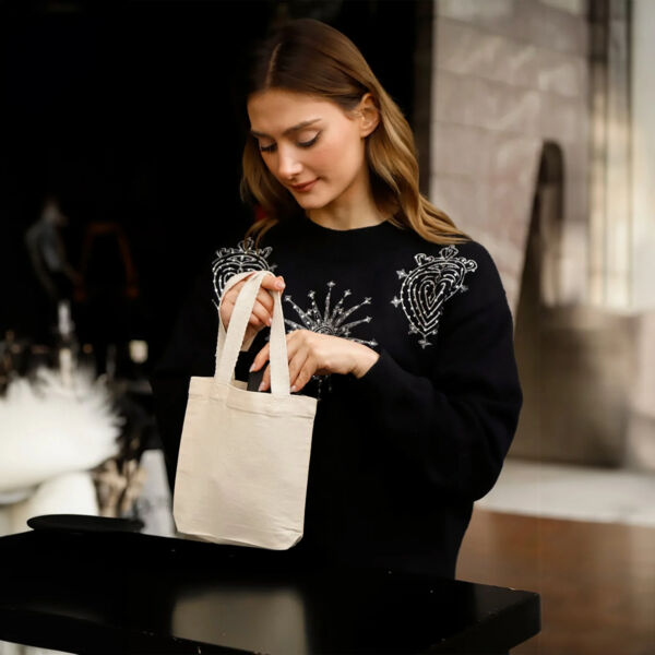 Mini 8" Canvas Tote Thumbnail