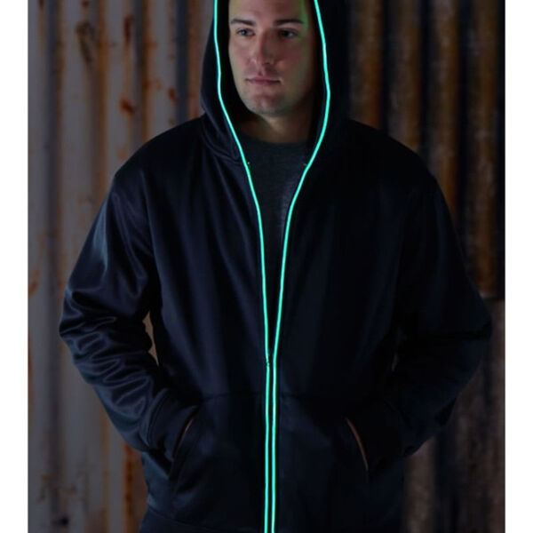 Men's Glow Full-Zip Hooded Sweatshirt Thumbnail