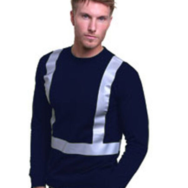 Men's USA-Made Hi-Visibility Long Sleeve T-Shirt Thumbnail