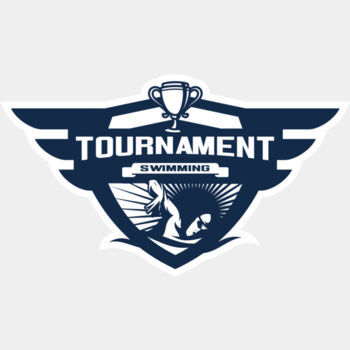 Swimming Tournament logo template 04 Thumbnail