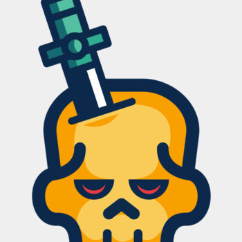 Elements Skulls logo template 153 Thumbnail