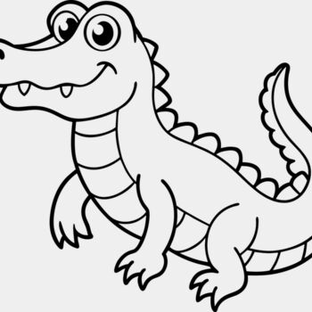 Alligator   Clipart 2 Thumbnail