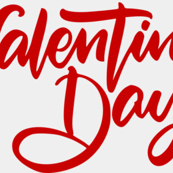 Red Valentines Day Text Thumbnail