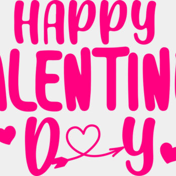 Pink Valentines Day Text Thumbnail