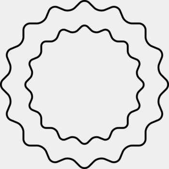 Scalloped Seal Frame Thumbnail