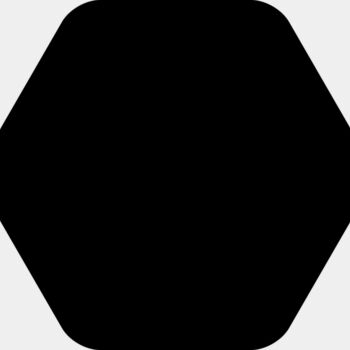 Rounded Hexagon Badge Thumbnail