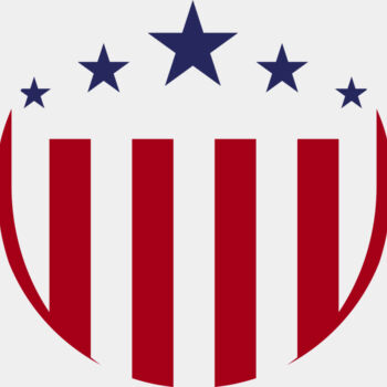 Round Patriotic Shield Thumbnail