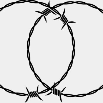 Double Barbed Wire Ring Thumbnail