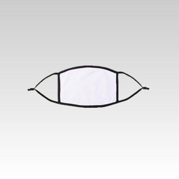 Face Mask Adjustable Strap Black Trim Dye-Sub Thumbnail