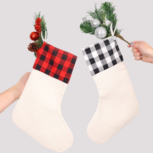 Sublimation Christmas Stocking Blanks Thumbnail