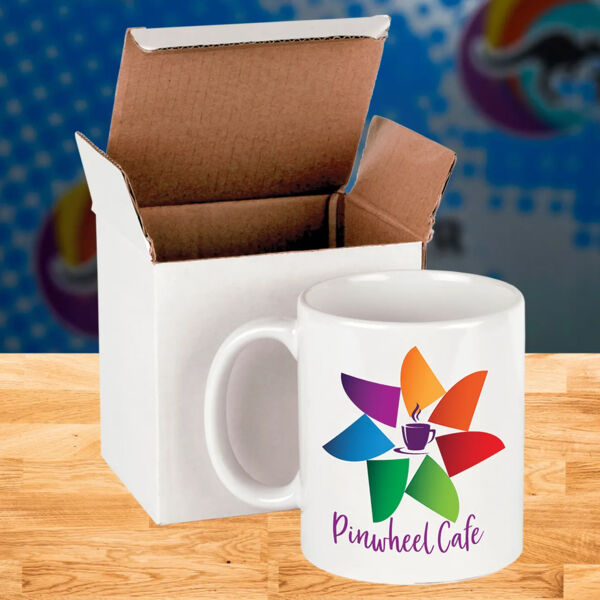 Blank White Sublimatable Ceramic Mug Thumbnail
