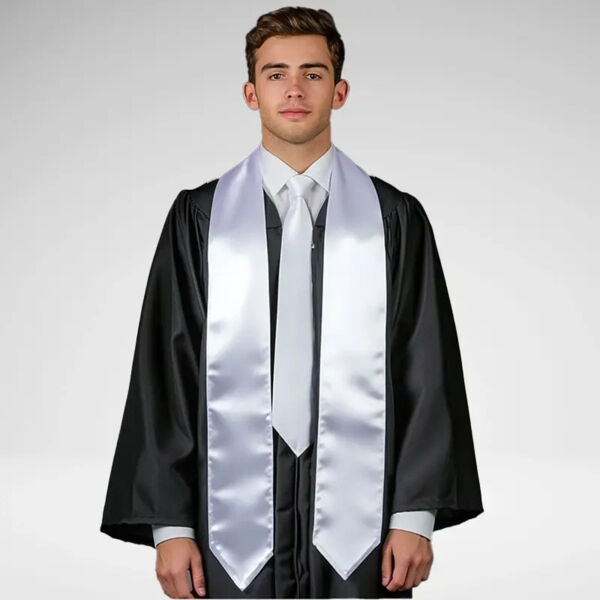 Sublimation Graduation Sash – 70” Custom Printable White Sash for Heat Transfer Thumbnail