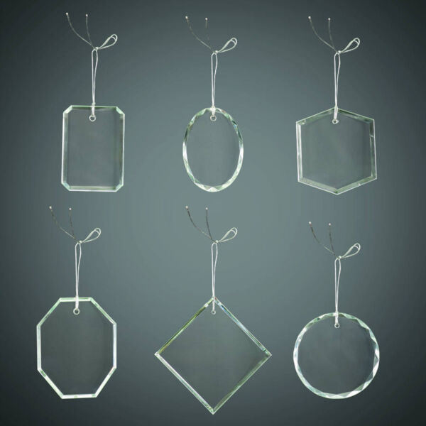 Blank Premium Crystal Ornament Thumbnail