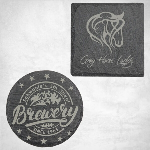 Blank Laserable Slate Coasters Thumbnail