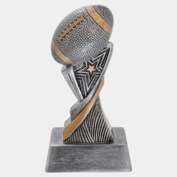 6" Football Aspire Resin Thumbnail