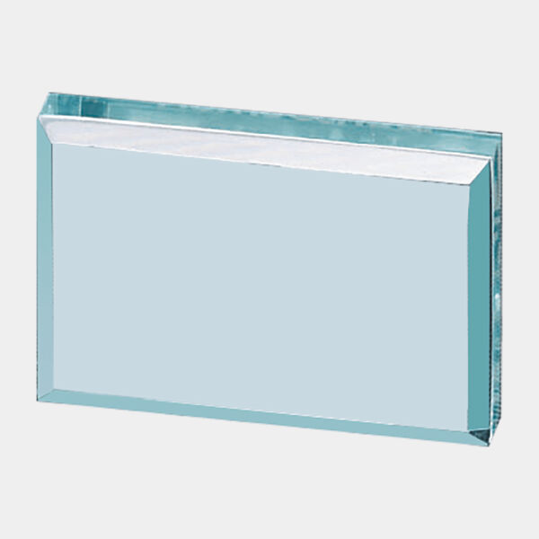 2 1/2" x 4" Jade Rectangular Acrylic Paperweight Thumbnail