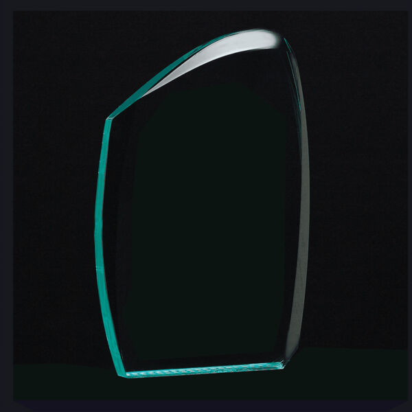 5 x 8 1/4" Tidal Series Jade Acrylic Award-Upright Only Thumbnail