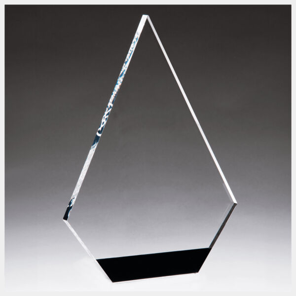 5 3/4" x 8" Diamond Series Acrylic with Accent-Upright Only Thumbnail