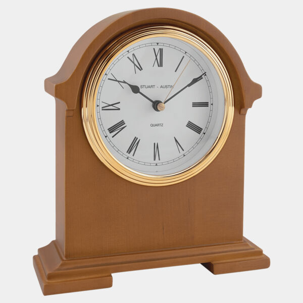 7 1/2" x 8 1/2" Napolean Clock,Traditional Style, Deep Hand Rubbed Finish-Plate Not Included Thumbnail