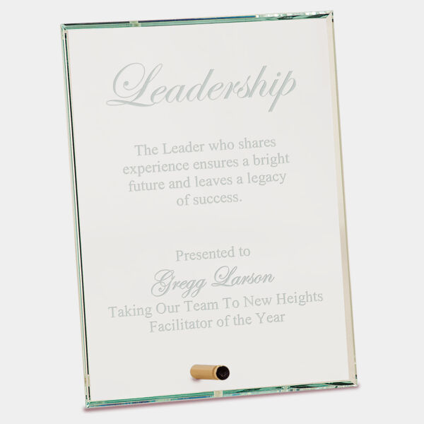 6" x 8" Rectangle CrystalEdge Glass Thumbnail