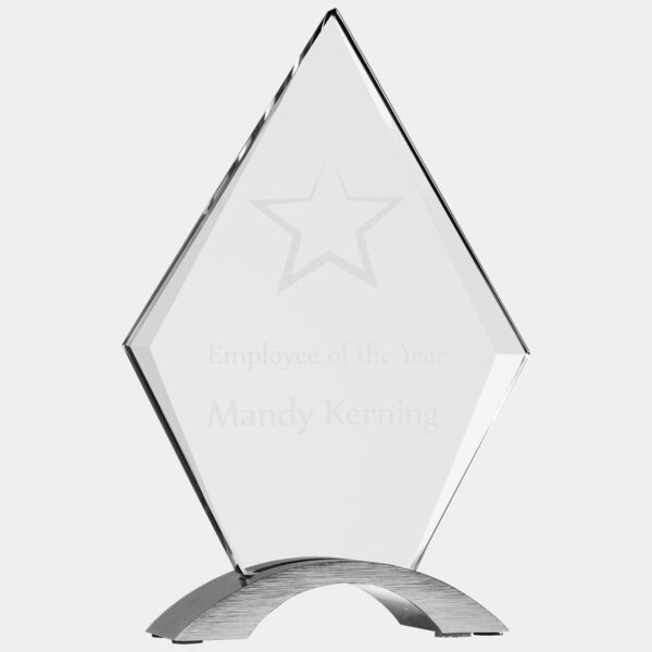 8 1/2" Diamond Cosmic Acrylic with Base Thumbnail