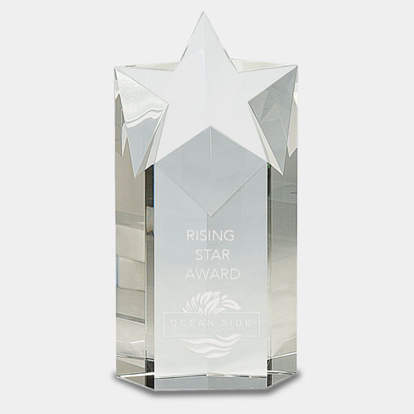 8" Crystal Star Column Thumbnail