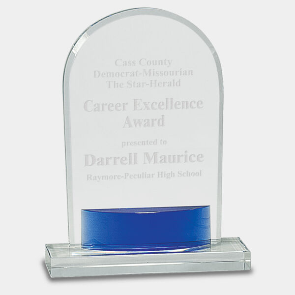 7 3/4" Crystal Arch with Accent Thumbnail