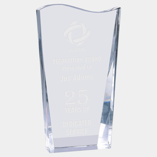 7" Crystal Facet Wave Thumbnail