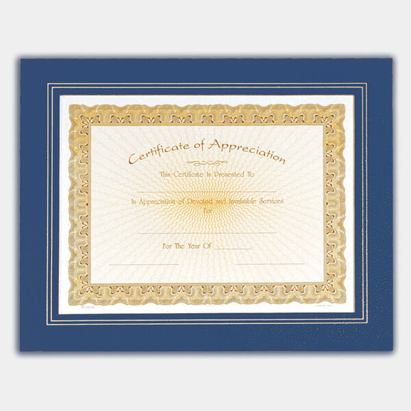 10 3/4" x 13" Leatherette Frame Certificate Holder with Easel Back or Wall Hangers Thumbnail