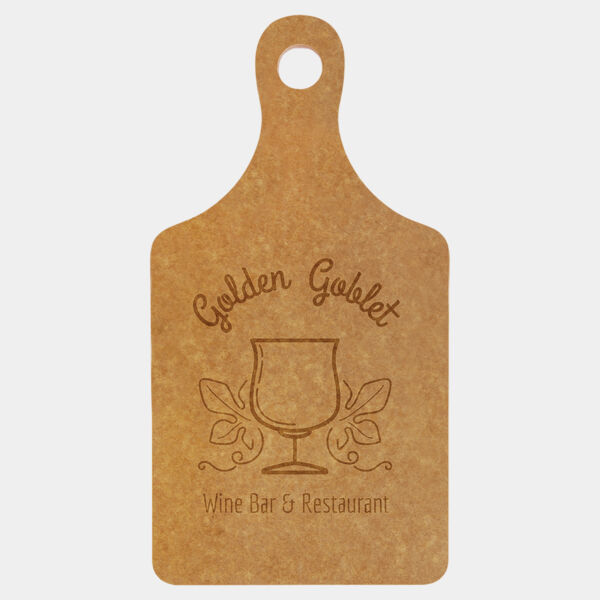 13 1/2" x 7" Eco Paddle Shaped Cutting Board Thumbnail