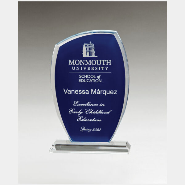 6 1/8" x 9 5/8" Tidal Series Glass with Painted Background Thumbnail