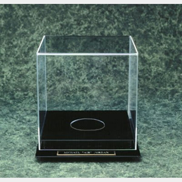 Basketball Acrylic Display Case with Base Thumbnail
