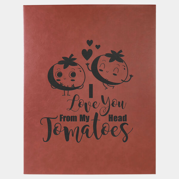 16" x 20" Rose Laserable Leatherette Wall Decor with Sawtooth Hanger Thumbnail