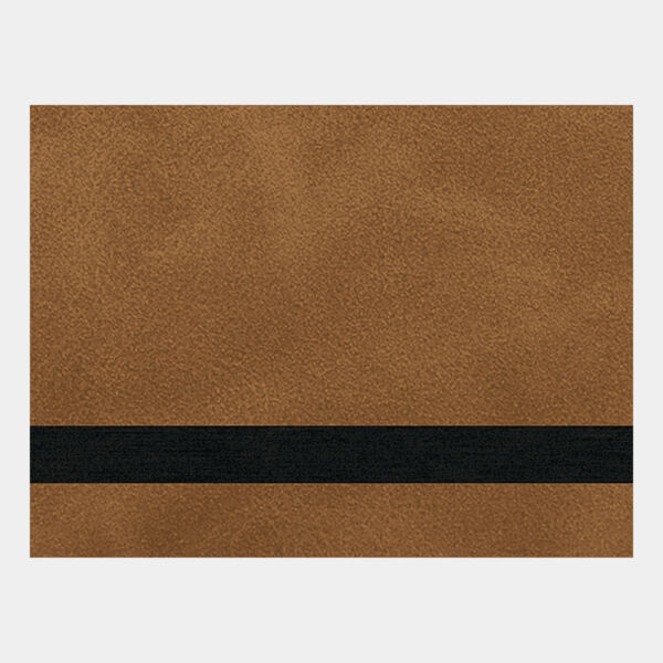 12" x 24" Medium Brown Premier Laserable Leatherette Sheet Stock with Kota Pro Adhesive - Creekside Collection Thumbnail