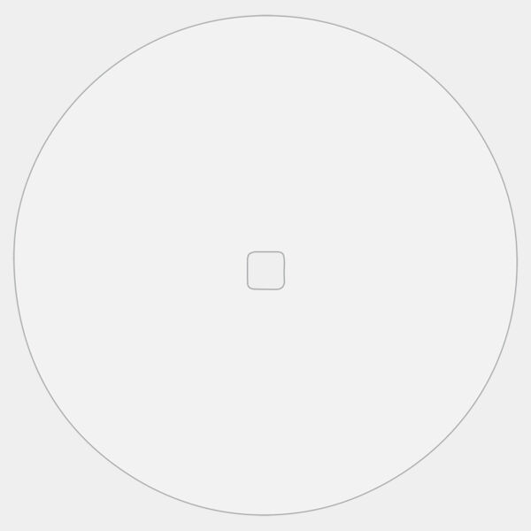 6 7/8" Diameter Dynasub Insert for 3 Quart Polar Camel Serving Bowl Thumbnail