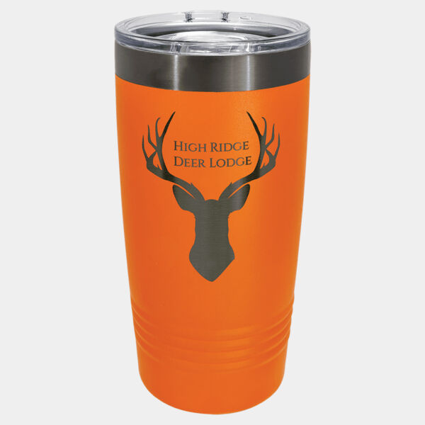 Polar Camel 20 oz. / ION-Plated Ringneck Tumbler with Slider Lid Thumbnail