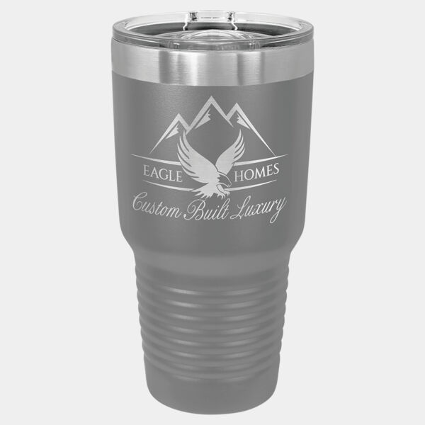 Polar Camel 30 oz. Dark Ringneck Tumbler with Slider Lid Thumbnail