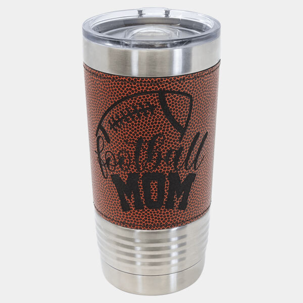 Polar Camel 20 oz. Football Tumbler with Slider Lid Thumbnail