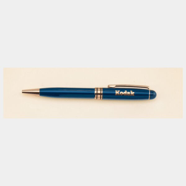 5 1/4" Brass Pen with Plastic Pen Case Thumbnail