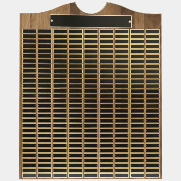 28" x 35" American Roster Plaque w/ 270 Plates Thumbnail