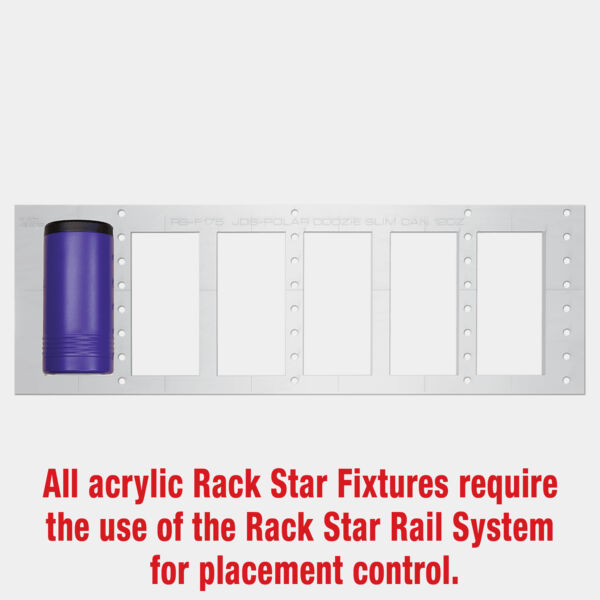 Polar Camel Slim Beverage Holder/Sippy Cup Fixture-Holds 6 Thumbnail