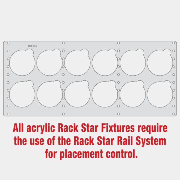 Rack Star Fixture for CGS101 3 1/4" Round Ornament Thumbnail