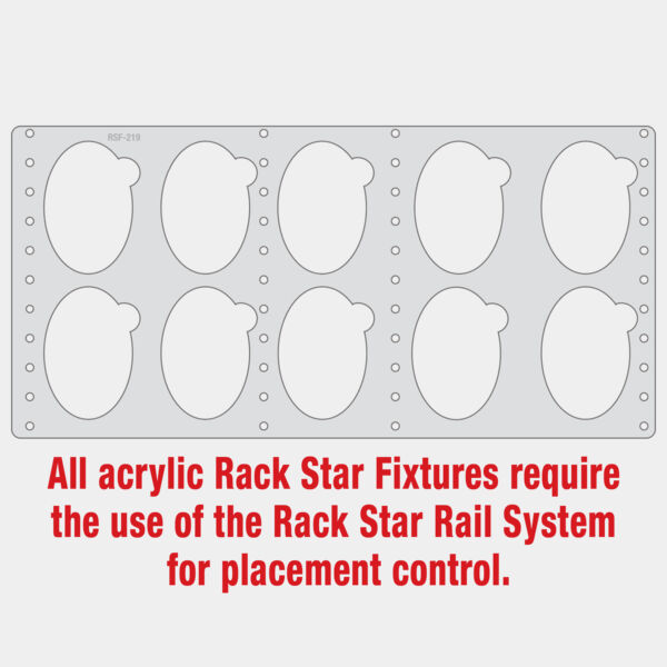 Laserable Leatherette Oval Ornament Fixture Thumbnail