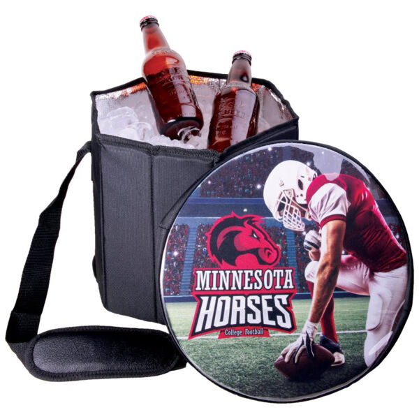 11 1/2" Sublimatable Foldable Insulated Cooler Thumbnail