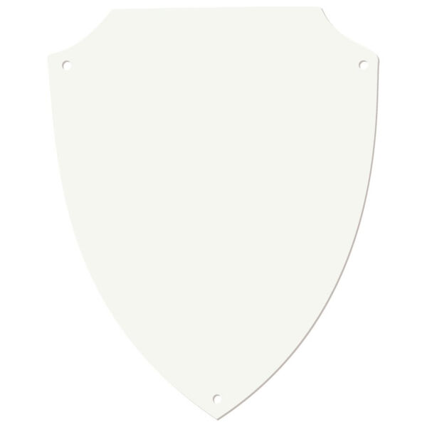 4 1/4" x 5 5/8" DynaSub Shield Plaque Plate Thumbnail