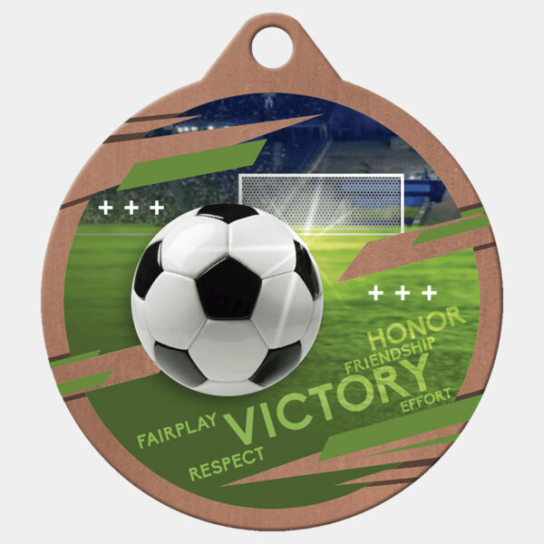 2" Inspire Soccer Medal Thumbnail