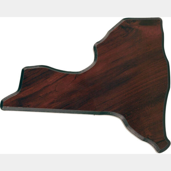 9" x 10 1/2" Finish Edge New York State Plaque Thumbnail