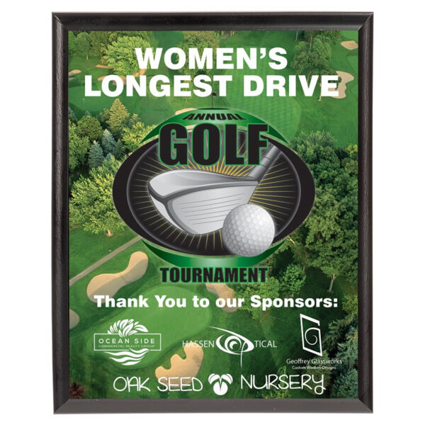 7" x 9" Unisub Sublimatable Plaque with Edge Thumbnail