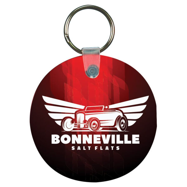 2.5" Unisub Gloss FRP Sublimatable Round 2-Sided Keychain Thumbnail